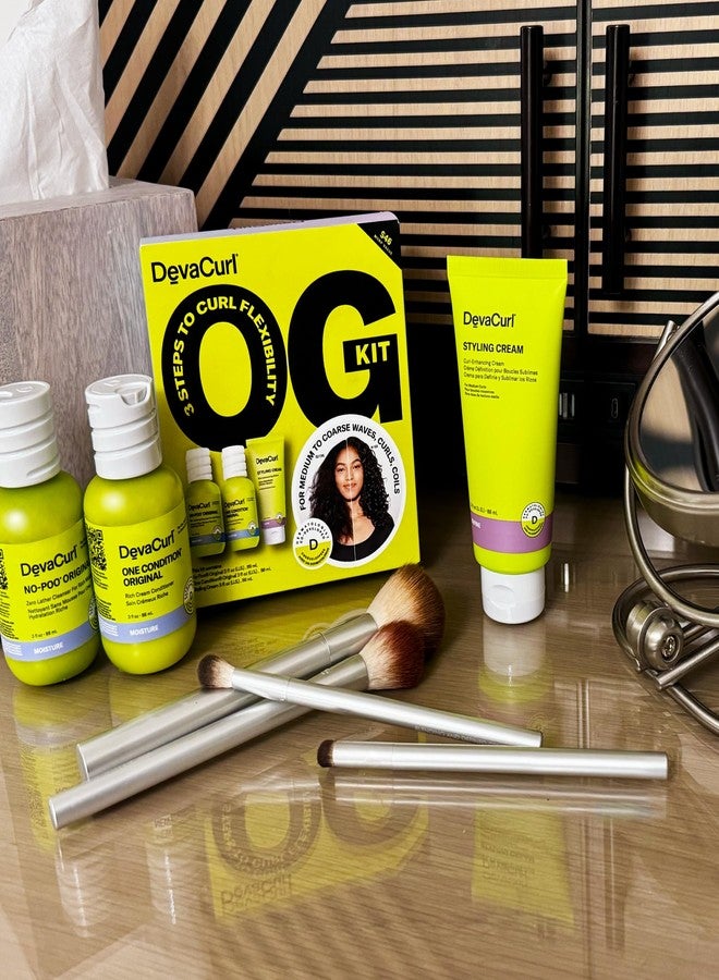 DevaCurl OG Kit | Original Curl Routine | No Poo Original | One Condition Original | Styling Cream | Travel Sizes - Image 3